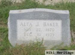 Alta J Baker