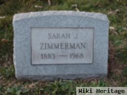 Sarah J Zimmerman