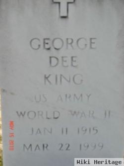 George Dee King