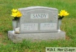 Harold R Sandy