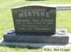 Theodore S "ted" Mertens