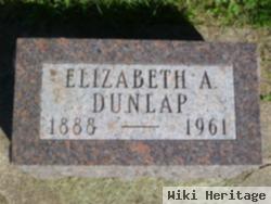 Elizabeth A Dunlap