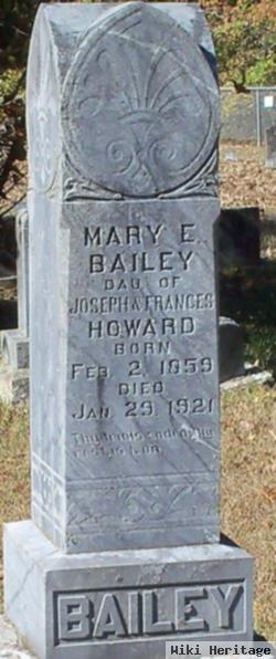 Mary E Howard Bailey