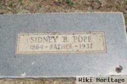 Sidney B. Pope