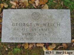 George W Welch