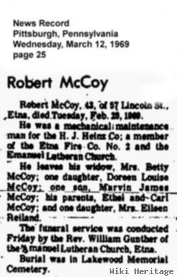 Robert Mccoy