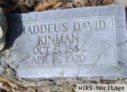 Thaddeus David Kinman