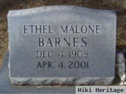 Ethel Malone Barnes