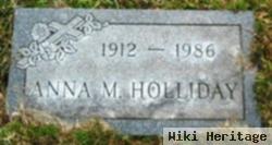 Anna M. Holliday