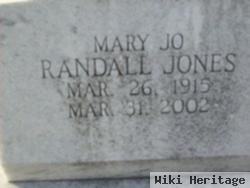 Mary Jo Randall Jones