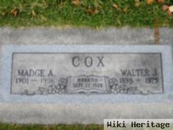 Walter J Cox