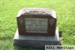 Bertha M. Matz Krause