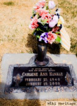 Carlene Ann Kubacak Hinkle