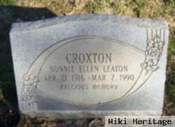 Nonnie Ellen Leaton Croxton