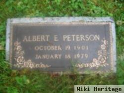 Albert E Peterson