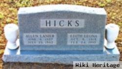 Allen Lanier Hicks