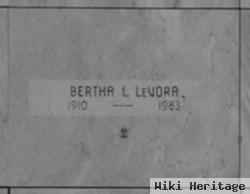 Bertha L Levora