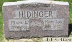 Mary Ann Dye Hidinger