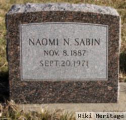 Naomi Nell Feaster Sabin