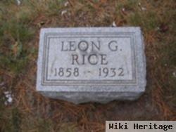 Leon Gilbert Rice