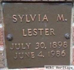 Sylvester M Lester