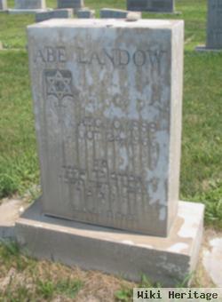 Abraham "abe" Landow