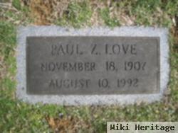 Paul Z. Love