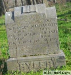 Martha Elizabeth Phillips Syler