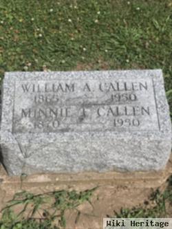 Minnie T. Swearngin Callen