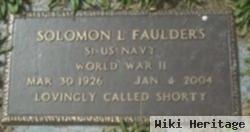 Solomon L Faulders