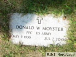 Pfc Donald W. Moyster