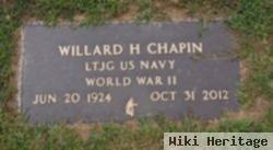 Willard H Chapin