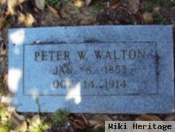 Peter W Walton