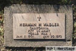 Herman H Wadler