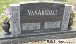 Paul E "dr Van" Vanarsdall
