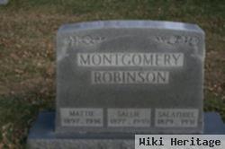 Madison "mattie" Robinson Montgomery