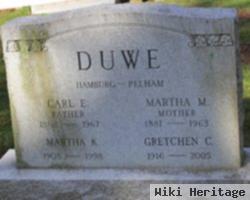 Martha K. Duwe