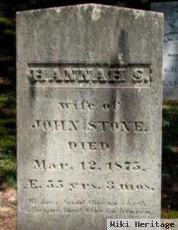 Hannah S. Healey Stone