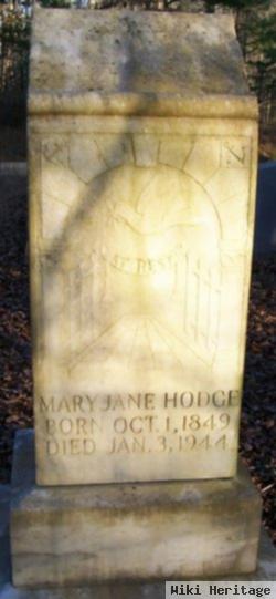Mary Jane Hodge