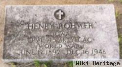 Henry Rohwer