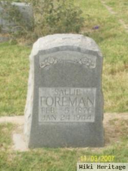 Sallie Florence Beck Foreman