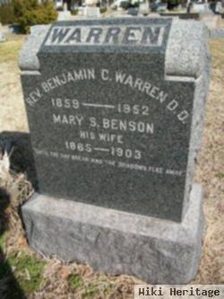 Rev Benjamin C. Warren