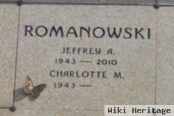 Jeffrey A Romanowski