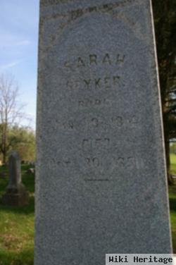 Sarah Weaver Spyker