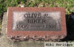 Olive M. Riker