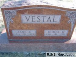 Jane E Vestal