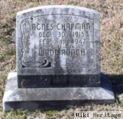 Sarah Agnes Chapman Roach