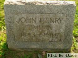 John Henry Timman