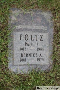 Paul F Foltz