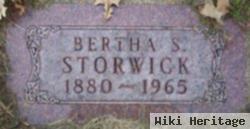 Bertha S Storwick